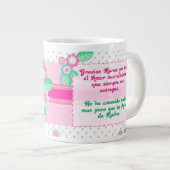 Taza Día de las Madres ジャンボコーヒーマグカップ (正面右)