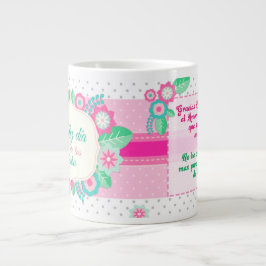 Taza Día de las Madres ジャンボコーヒーマグカップ