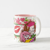Taza Día de las Madres ツートーンマグカップ (正面右)