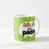 Taza Día del Padre コーヒーマグカップ (正面右)