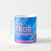 Taza Día del Padre コーヒーマグカップ (正面左)