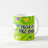 Taza Día del Padre コーヒーマグカップ (正面右)