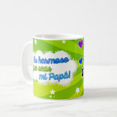 Taza Día del Padre コーヒーマグカップ (正面左)