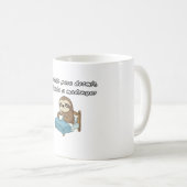 Taza diseñado para dormir コーヒーマグカップ (正面右)