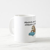 Taza diseñado para dormir コーヒーマグカップ (正面左)
