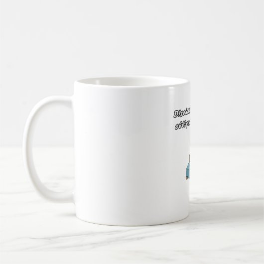 Taza diseñado para dormir コーヒーマグカップ (左)