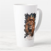 Taza Diseño de León カフェラテマグ (右アングル)