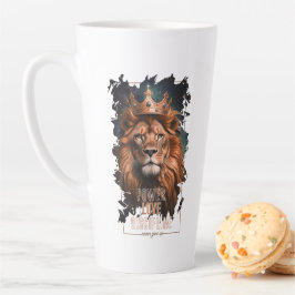 Taza Diseño de León カフェラテマグ