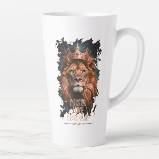 Taza Diseño de León カフェラテマグ (右)