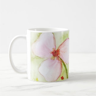 Taza dos flores コーヒーマグカップ