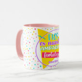 Taza en Colores Combinados マグカップ (正面左)