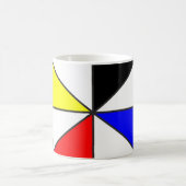 Taza en colores primarios コーヒーマグカップ (中央)