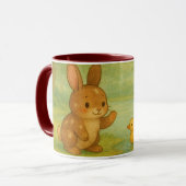 Taza encontrando amigos マグカップ (正面左)