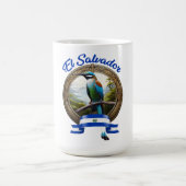 TAZA  ESCUDO TOROGOZ EL SALVADOR コーヒーマグカップ (中央)