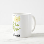 Taza estampado de flor Monterón コーヒーマグカップ (正面右)