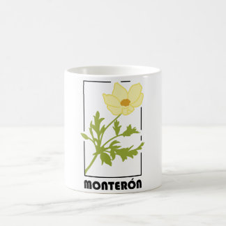 Taza estampado de flor Monterón コーヒーマグカップ