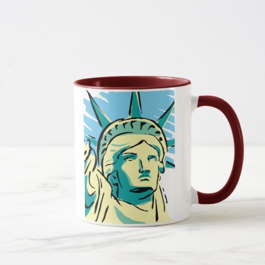Taza Estatua Libertad - M2 マグカップ (右)