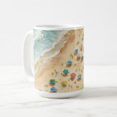 Taza estilo playa コーヒーマグカップ (正面左)