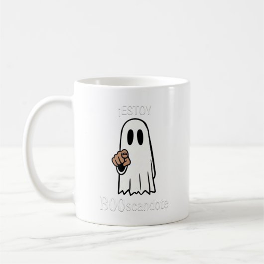 taza estoy booscandote コーヒーマグカップ (左)