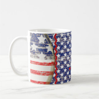TAZA ESTRELLAS AZUL ROJO STARBUCKS BLUE RED WHITE コーヒーマグカップ