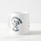 Taza "Extraordinary Machines" コーヒーマグカップ (正面左)