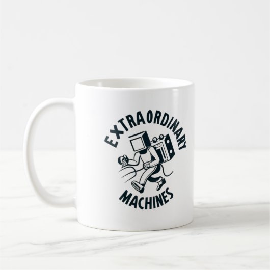 Taza "Extraordinary Machines" コーヒーマグカップ (左)