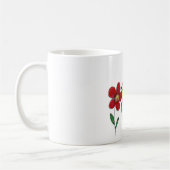 Taza flores. コーヒーマグカップ (左)