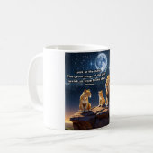 Taza Frase Infantil de Mufasa  コーヒーマグカップ (正面左)