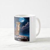 Taza Frase Inspiradora de Mufasa コーヒーマグカップ (正面右)