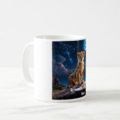 Taza Frase Inspiradora de Mufasa コーヒーマグカップ (正面左)