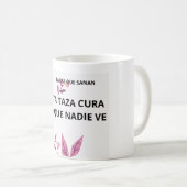 Taza frase sanación コーヒーマグカップ (正面右)