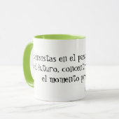 TAZA frases de Buda. Chakra Verde マグカップ (正面左)