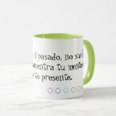 TAZA frases de Buda. Chakra Verde マグカップ (正面右)