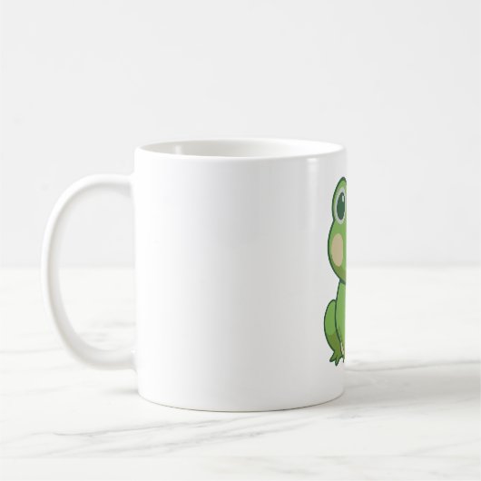 Taza Frog コーヒーマグカップ (左)