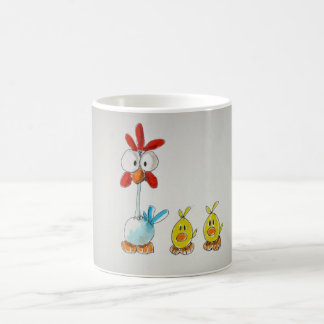 Taza Gallina y Pollitos コーヒーマグカップ