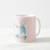 Taza Gato Feliz コーヒーマグカップ (正面右)
