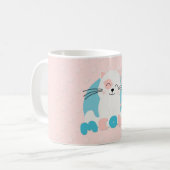 Taza Gato Feliz コーヒーマグカップ (正面左)