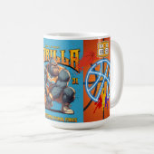 taza grande con diseño exclusivo コーヒーマグカップ (正面右)