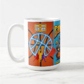 taza grande con diseño exclusivo コーヒーマグカップ (左)
