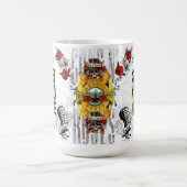taza grande con diseño exclusivo Banda de rock コーヒーマグカップ (中央)