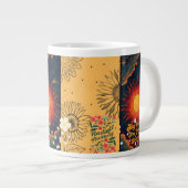 taza grande decorativa ジャンボコーヒーマグカップ (正面右)