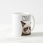 Taza Grumpy Cat NOPE Mug コーヒーマグカップ (正面右)