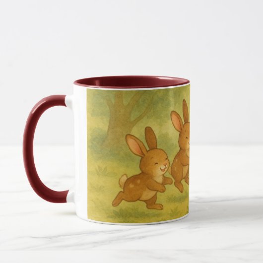 Taza grupo de conejos マグカップ (左)