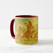Taza grupo de conejos マグカップ (正面左)