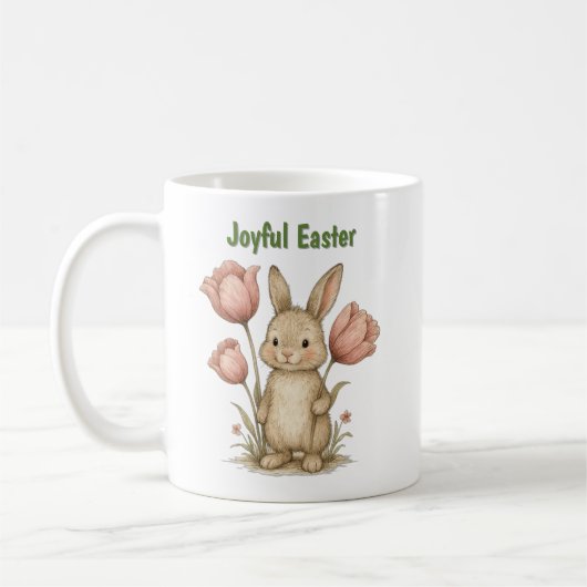 Taza Happy Easter para café コーヒーマグカップ (左)