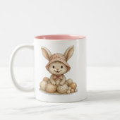 Taza Happy Easter para café ツートーンマグカップ (左)