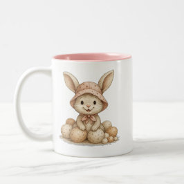 Taza Happy Easter para café ツートーンマグカップ