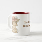 Taza Happy Easter para café ツートーンマグカップ (正面左)