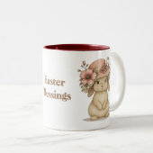 Taza Happy Easter para café ツートーンマグカップ (正面右)