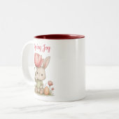 Taza Happy Easter para café ツートーンマグカップ (正面左)